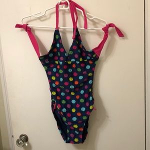 Colorful Polka dot swim suit